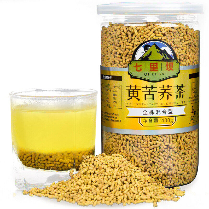 HelloYoung 400g Whole Plant Tartary Buckwheat Tea Herbal Tea Health Care Quanzhukuqiaocha