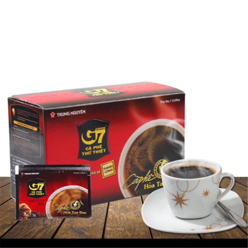 HelloYoungVietnam Instant G7 Coffee 100% Imported Original Packaging Hot Sale Black COFFEE