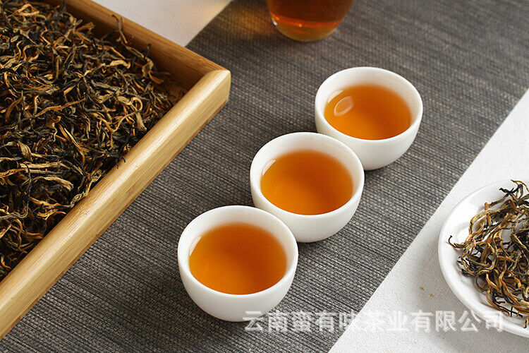 HelloYoung 500g Yunnan Fengqing glutinous Yunnan black tea KungFu black tea One bud MaoFeng