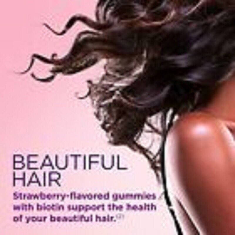 Hair, Skin and Nails Vitamins with Biotin, 60 Gummies, 2500 mcg,
