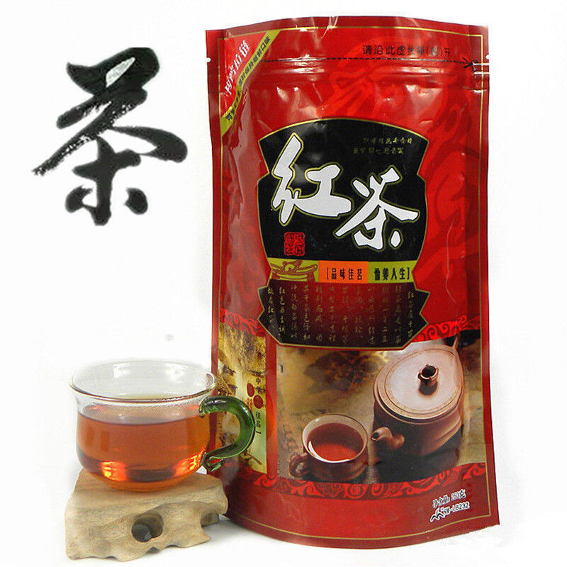 HelloYoung Wuyi Black Tea Warm Stomach Tea Healthy Drink250g Certified Lapsang Souchong Tea