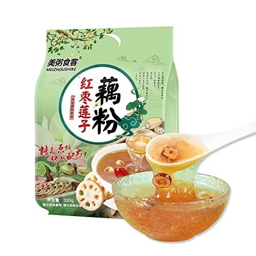 HelloYoung Chinese Red Date Lotus Root Powder Instant Soup 500g (about 35.5g*14 Bags)