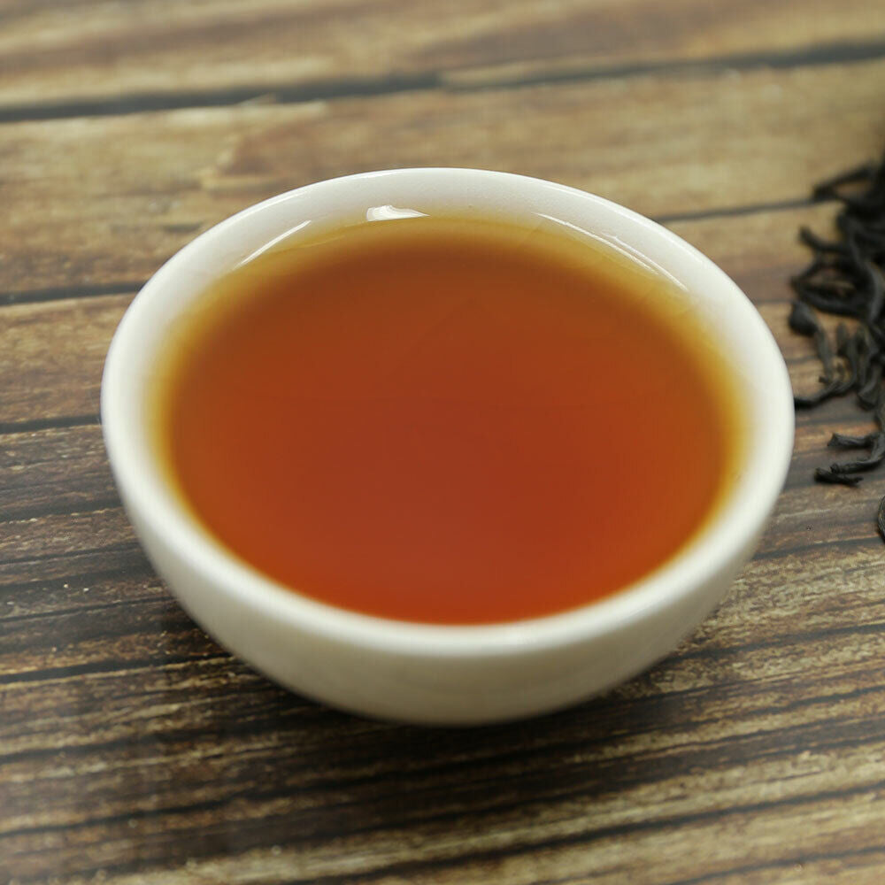 HelloYoung TeaLongan Flavor Slight Smoked Lapsang Souchong Black Tea Chinese Red Tea 250g