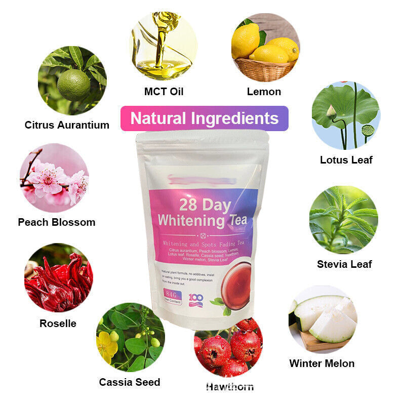 Whitening Herbal Tea skin whitening and spots fading tea Healthy Drink