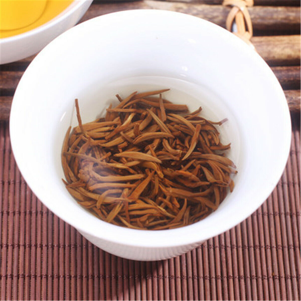 HelloYoung Golden Eyebrow Wuyi Kim Chun Mei Black Tea Organic Jin Jun Mei Black Tea 500g