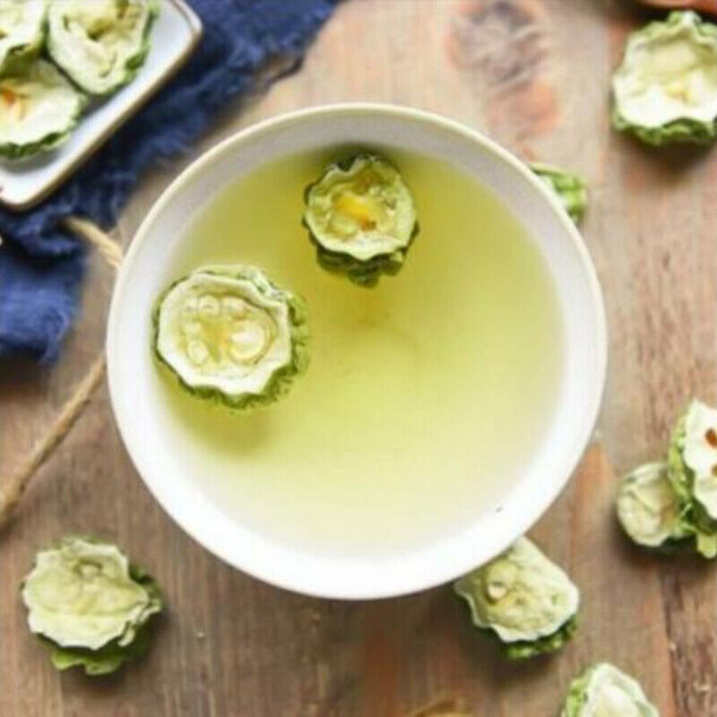 HelloYoung Original Dried Bitter Gourd Tea Slice Squash Momordica Charantia Herbs Tea 500g