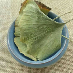 HelloYoung Ginkgo Biloba Leaves Chinese Wild Ginkgo Tea Medicinal Herbal Tea Loose Leaves