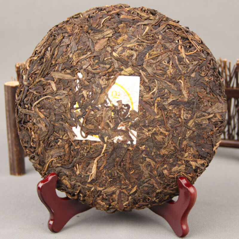 HelloYoung Slimming Tea Health Drink Yunnan Puerh Tea Natural Raw Pu-erh Tea Cake 357g