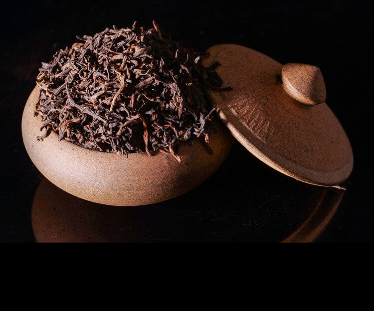 500G Pu'er Loose Tea High Quality Ripe Tea Yongming Tea Factory Aged Ripe Tea