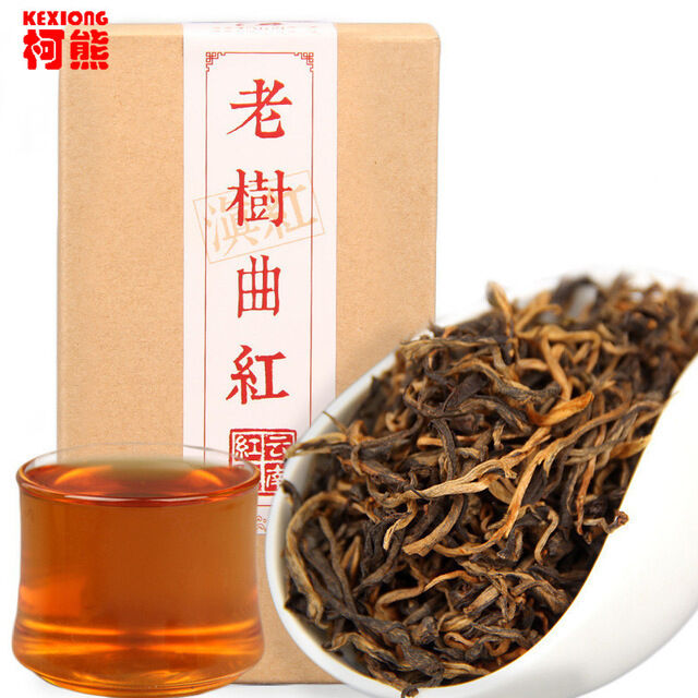 HelloYoung Spring Fragrant Flavor Chinese DianHong Golden Black Kongfu TeaRed Box Gift Tea