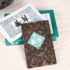 HelloYoung 150g/Box Cha Puer Brick Tea Haiwan Old Comrade Shen Pu-erh "Cang Cui" Pu'er