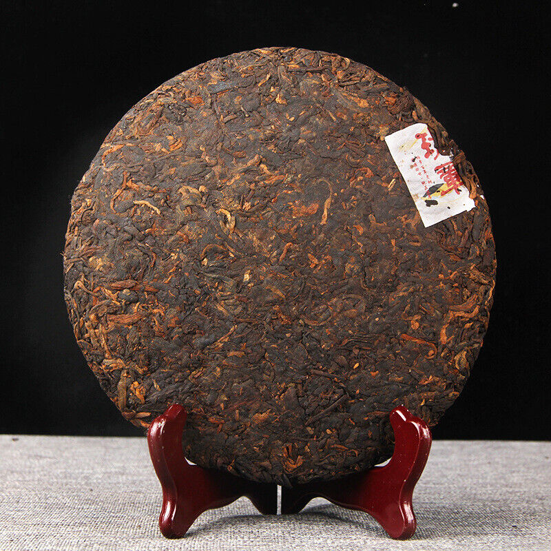 HelloYoung Puerh Tea Yunnan Menghai Pu'er Ripe Tea Cake Banzhang Ripe Tea 云南勐海陈香普洱熟茶饼班章熟茶