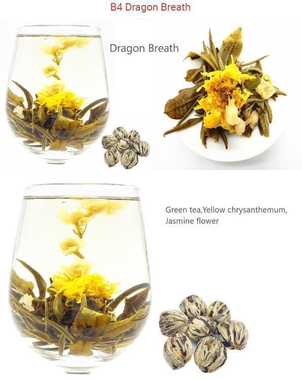16Pcs Hot Sale Handmade Art Flower Blooming Tea Ball Beautiful Flowering Tea