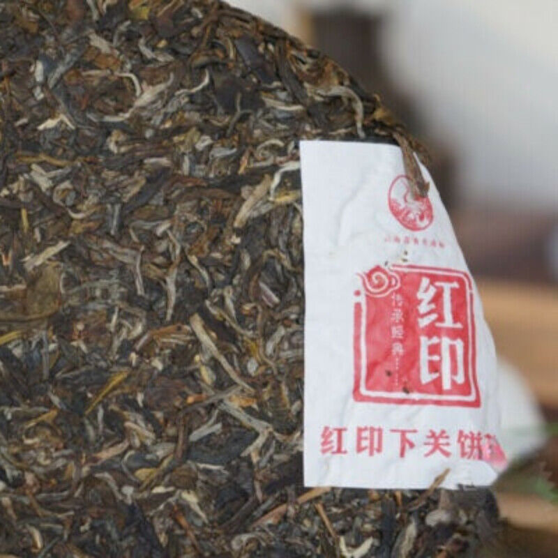HelloYoung Yunnan Ancient Tree Pu Erh Cha Puer Tea Classic Red Seal Xiaguan Pu'er 357g