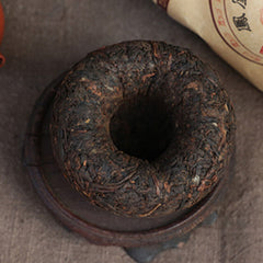 HelloYoung Liren Phoenix Tuocha Shu Puer Tea Health Ripe Pu Erh Tea 100g
