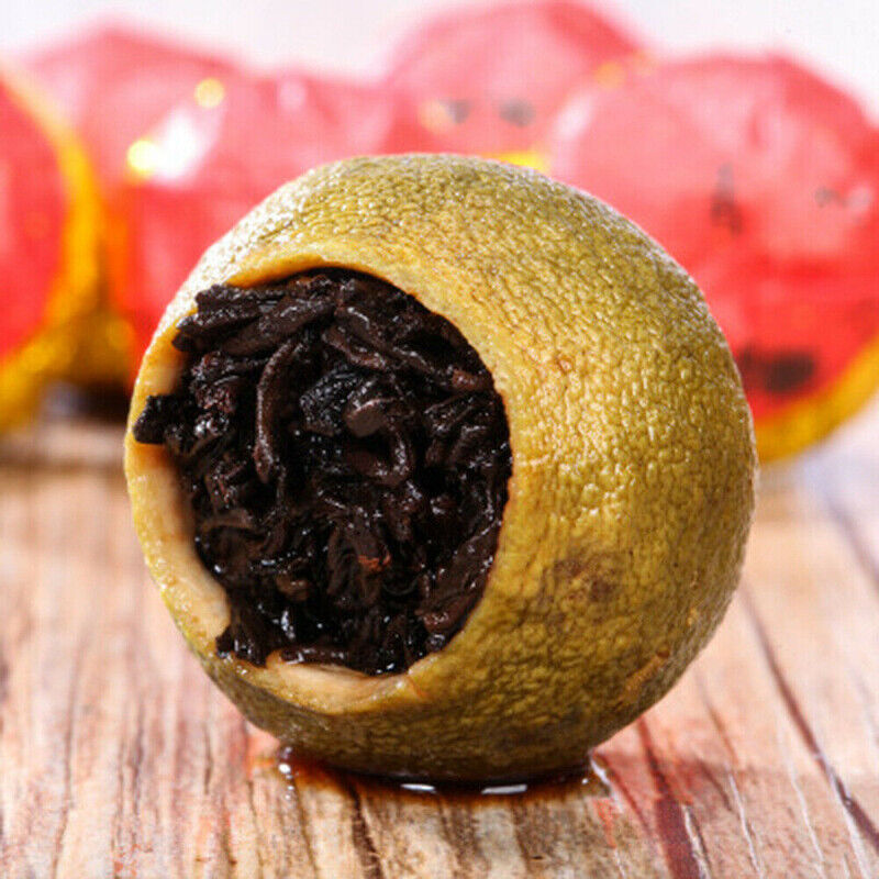 HelloYoung Aged Pu-erh Black Tea Healthy Drink Authentic Orange Peel Ripe Pu'er Tea 250g