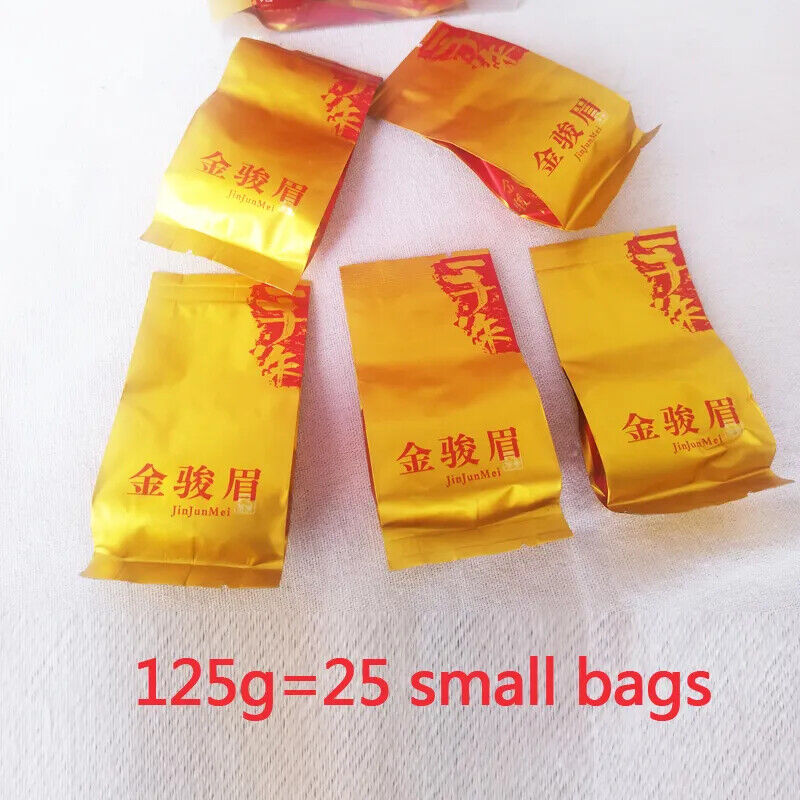 HelloYoung New Black Tea Wuyishan gold Junmei longan incense good tea jinjunmei 25bags 125g