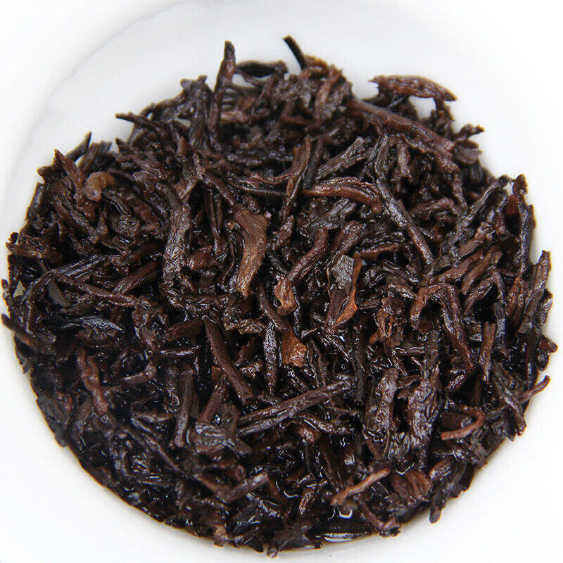 HelloYoung Palace Golden Bud Puerh Tea Cake Chinese Black Tea Natural Pu-Erh Ripe Tea 357g