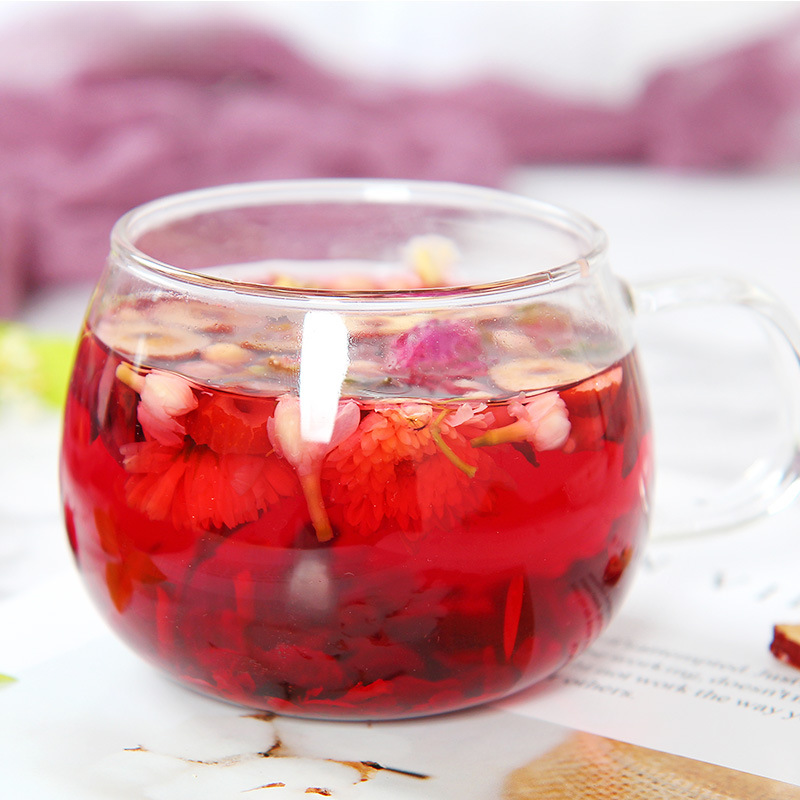 HelloYoung Rose Luoshen Wholesale Flower Tea Chrysanthemum Red Date Sliced Flower Tea
