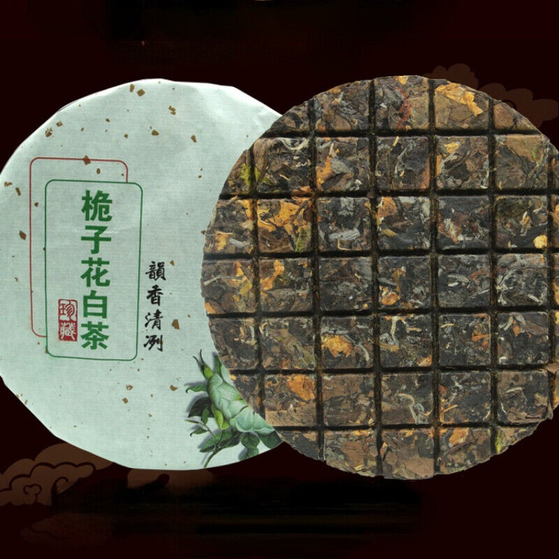 HelloYoung 150g Top-Grade Shoumei Old White Tea Gardenia Hand Tearing White Tea Cake