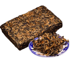 Fengqing Dianhong Compressed Tea Authentic  DianHong Black Tea Brick 250g/8.8oz