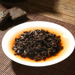 Mini Tuocha Original High Fragrance Aged Pu'er Ripe Tea Small Gold Brick 500g
