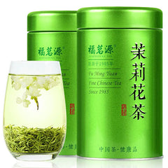 HelloYoung 2023 New Natural Organic Jasmine Tea Strong Flavor Canned Jasmine Tea 125g