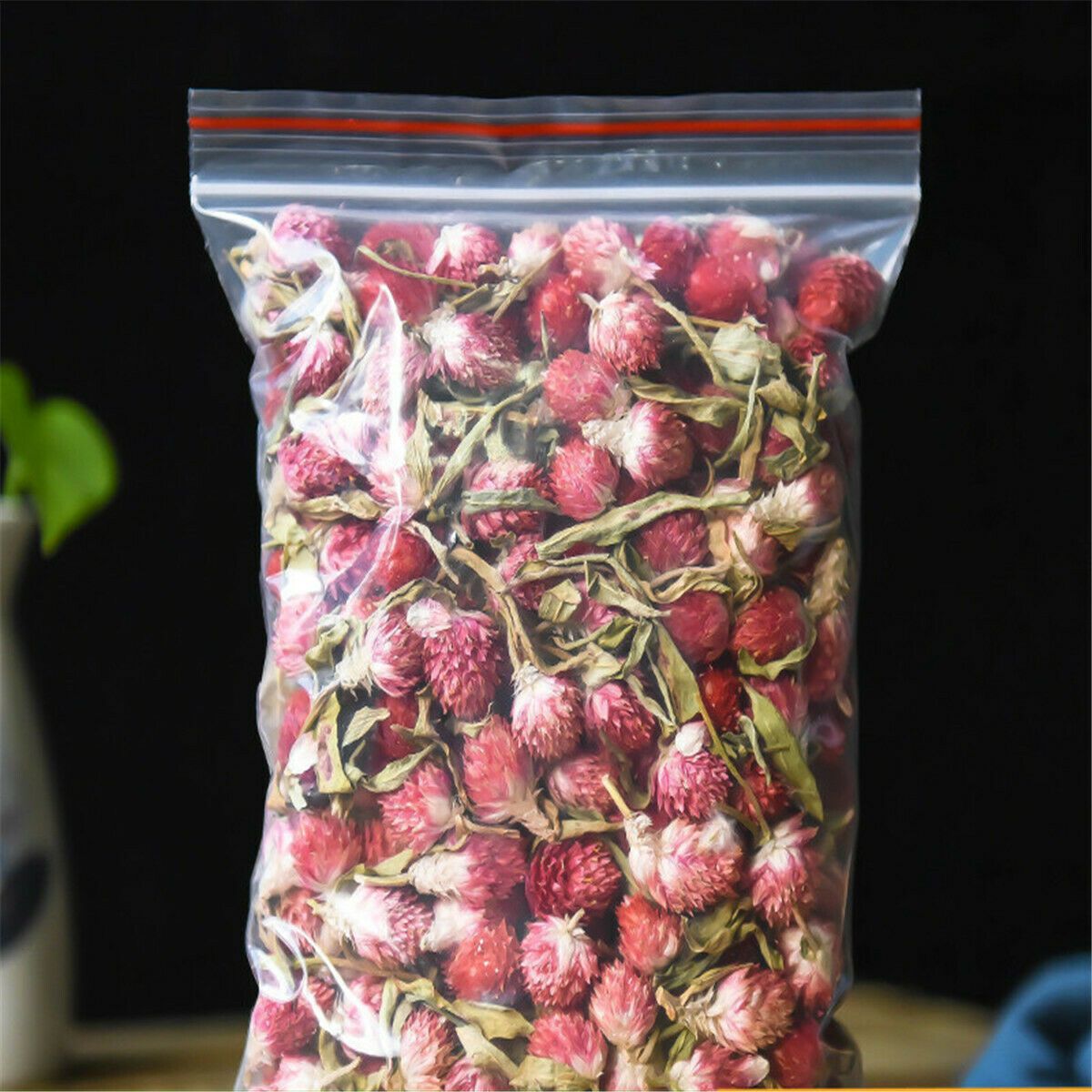 HelloYoung Herbal Tea Qian Ri Hong Flowers Tea Pure Natural Bulk of Hongqiao Plum Blossom
