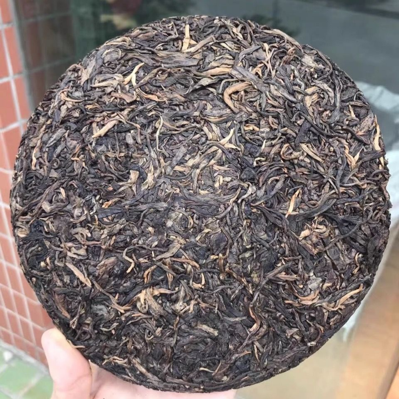 Premium Mengku Rongshi Shen Puer Spring Tips 400g Green Tea Cake