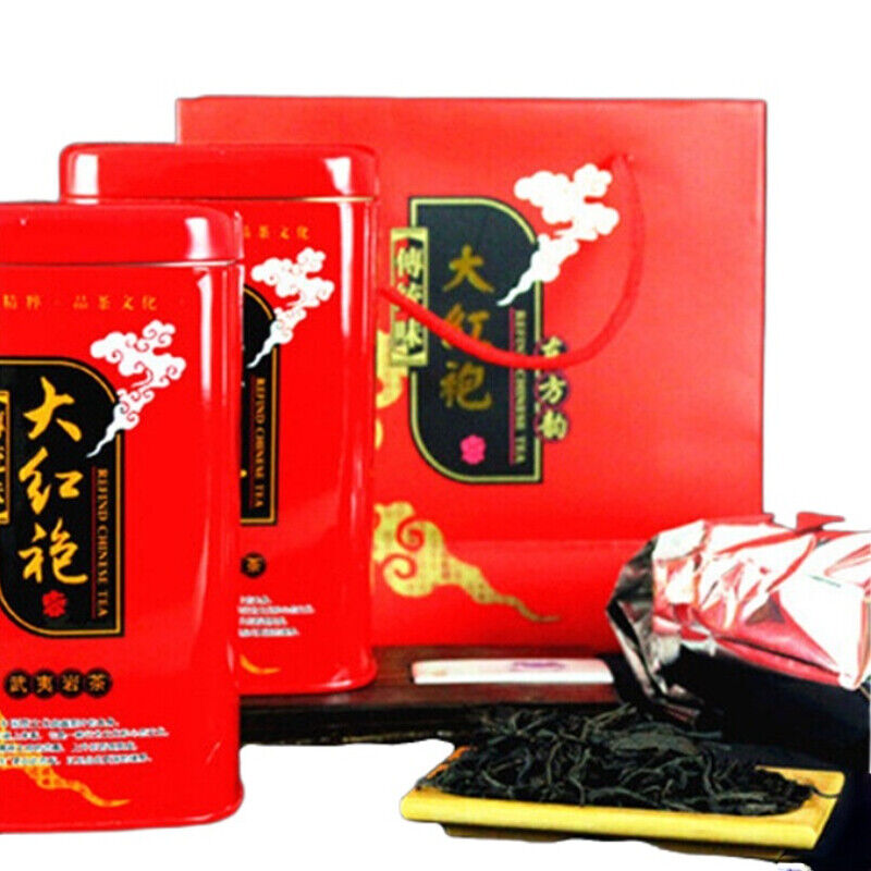 Bio Da Hong Pao Schwarzer Tee 100g Oolong Tee Geschenkpaket Gesundes Getränk