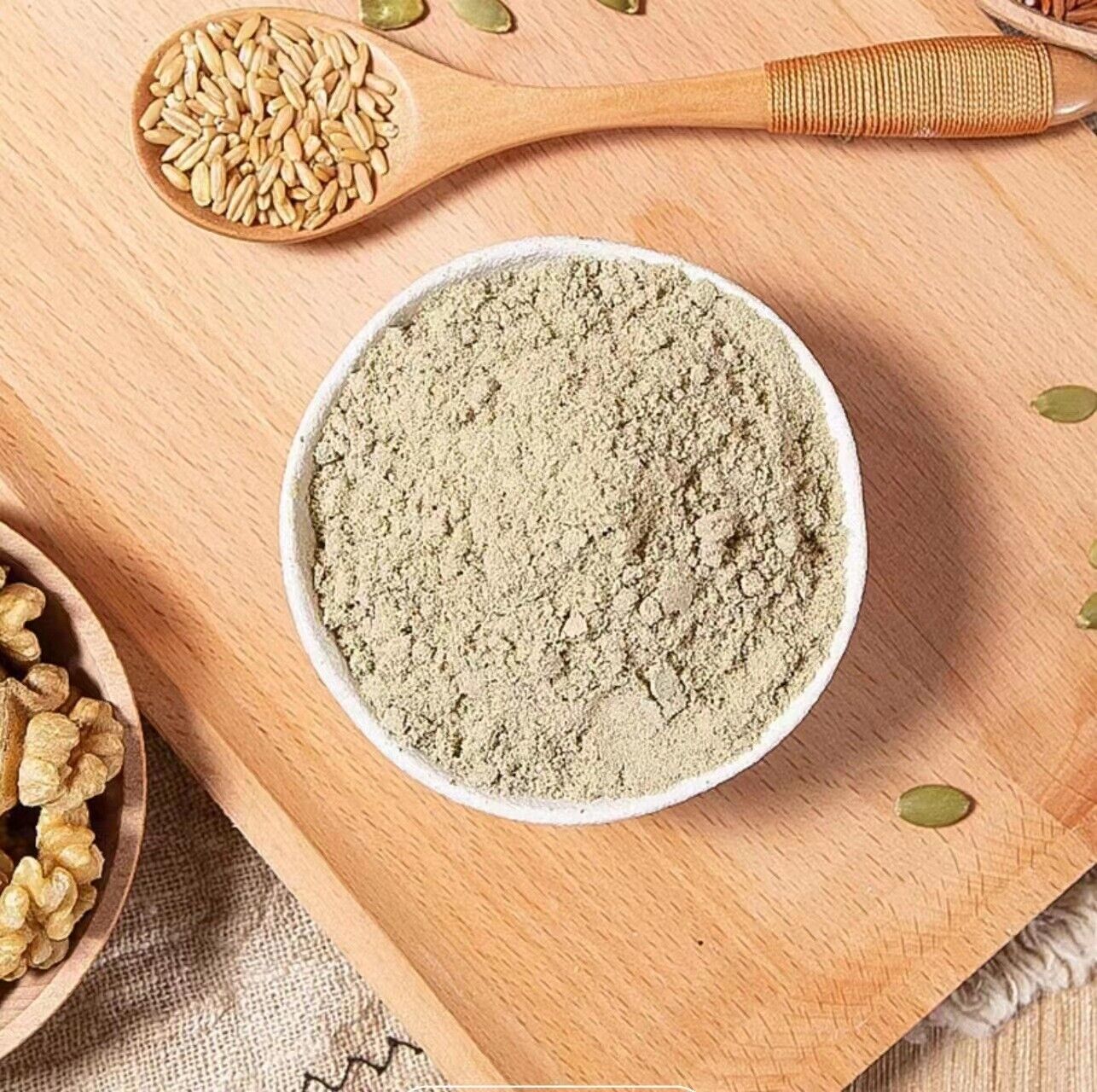 HelloYoung Repel Grain Powder Flaxseed Olive Meal Replacement Powder Nutritious Satiety 50g