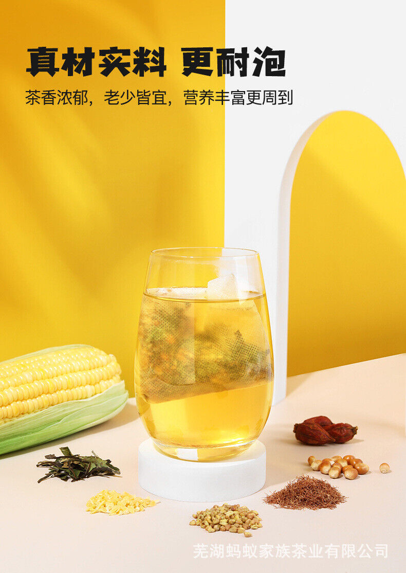 HelloYoung 120G Corn Whisker Tea Old White Tea Corn Whisker Tea Box Flower Grass Bagged Tea