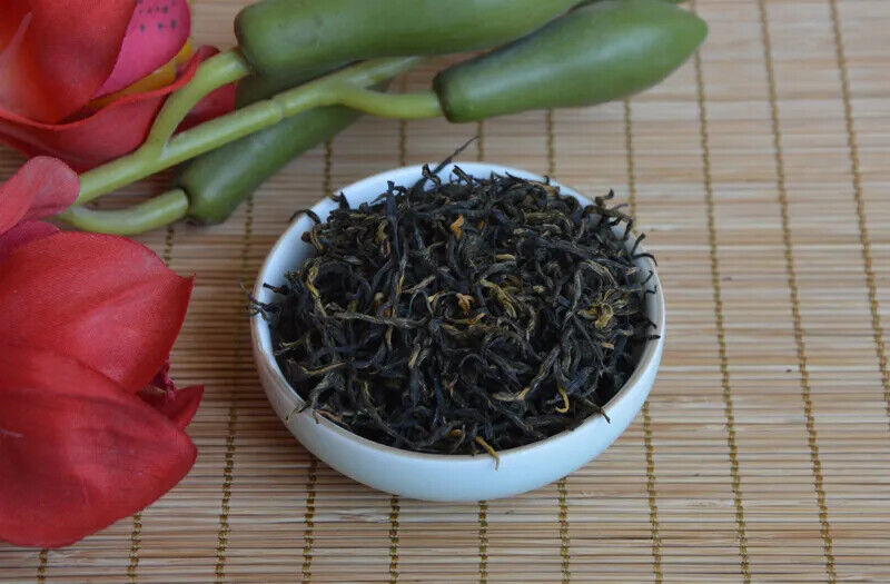 HelloYoung 2023 New Jinjunmei Black Tea Black Tea Jin Jun Mei Gold Eyebrow Green Food 250g