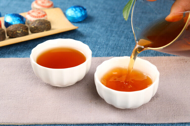 HelloYoung 500g Yunnan Pu'er tea tuocha glutinous rose jasmine original flavor 5 flavors