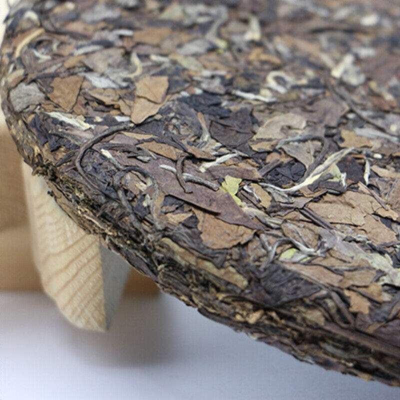 HelloYoung Healthy 350g Fuding Organic Spring White Tea Top Old White Tea Cake