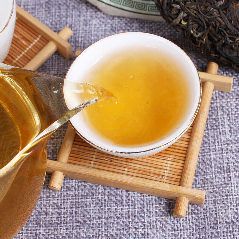 Banzhang Jiao Mu Cake Tea 357g/12.59oz Premium Puerh Tea Healthy Drink Pu-erh
