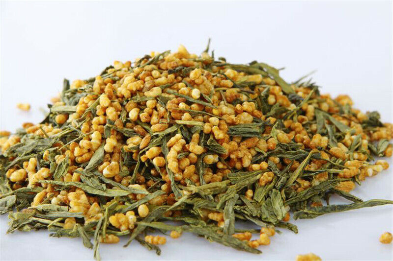 HelloYoung Chinese Organic Herbal Tea Cha Tea Healthy Drink Top Brown Rice Green Tea 100g