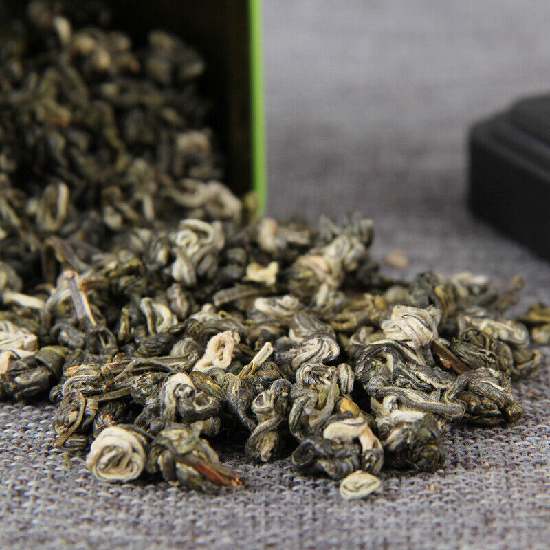 HelloYoung Chinese Lose Weight Iron Box Gift Tea 80g Yunnan Biluochun Green Tea Loose Leaf