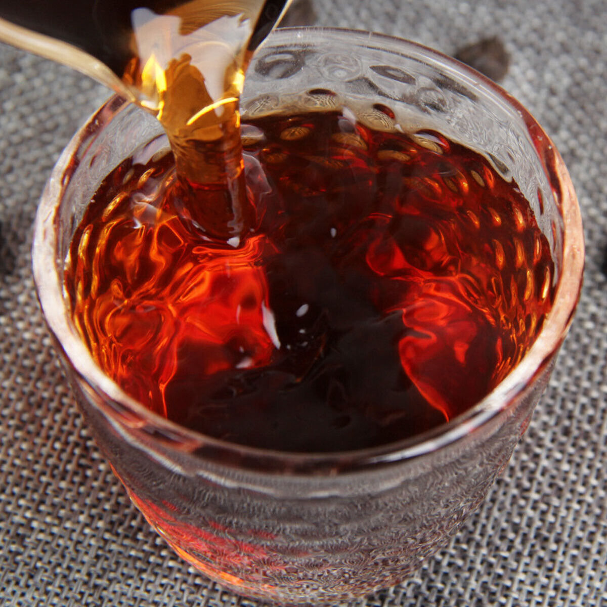 HelloYoung Bulk Yunnan Pu-erh Tea Glutinous Rice Fragrant Bamboo Basket Ripe Puer Tea 500g