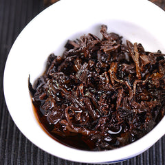 357g云南普洱茶熟茶 饼茶 Ripe Tea 357g Yunnan Pu'er Tea Cake Tea