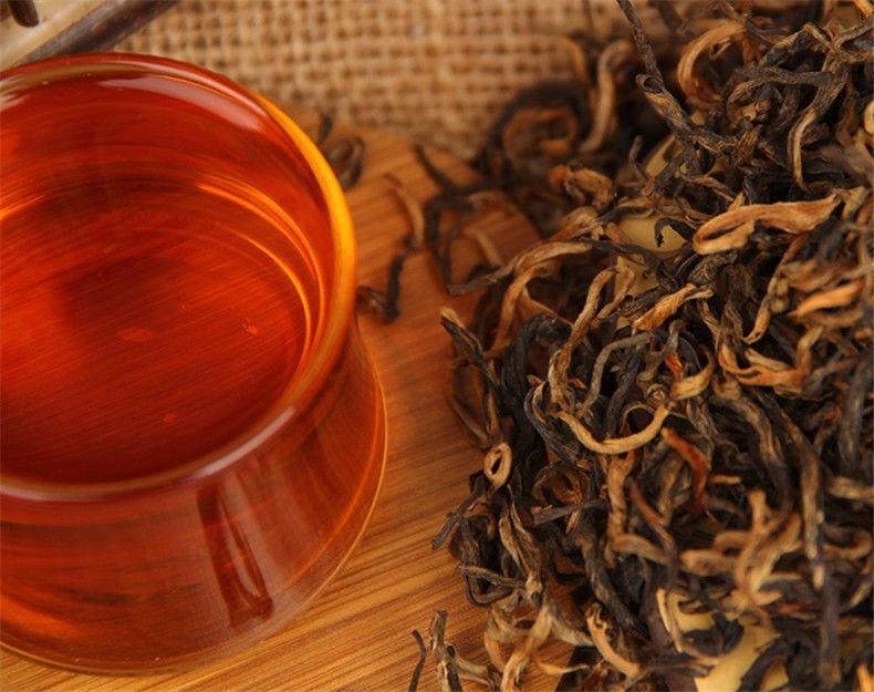 Dian Hong Black Tea Organic Kungfu Tea First Class   Tea 90g