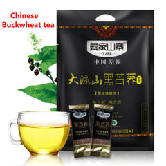 HelloYoung Black Buckwheat Tea Bagged 1kg Organic Black Tartary Buckwheat Plantule Full Tea