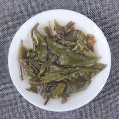 HelloYoung 357g Raw Tea Cake Yunnan Pu'er Tea 曼松 357克生茶饼茶云南普洱茶曼松王子山收藏级古树