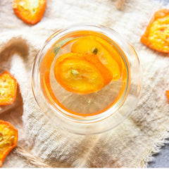 HelloYoung Fruit Tea An Appetite Chinese Special Moistening Lung Health Kumquat Slices Tea