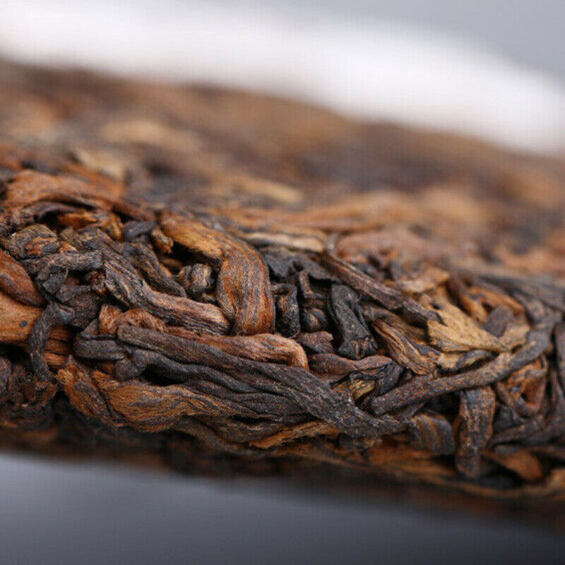 HelloYoung Haiwan Giant Pu-erh Tea Cake Ripe Puer Black Aged Pu Er Ba Wang Cha Beeng 500g