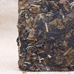 HelloYoung Ancient Shou Mei White Tea Health  Chinese Tea White Tea Brick 500g
