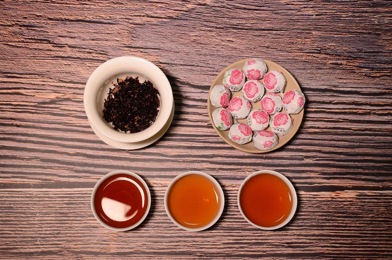 HelloYoung 500g Yunnan Pu'er Tea Leaves Jindian Tea Factory Rose Flavor Small Tuo Tea Ripe