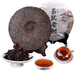 HelloYoung Chinese Yunnan Ripe Pu-erh Healthy Care Premium Puer Cooked Tea Cake 357g