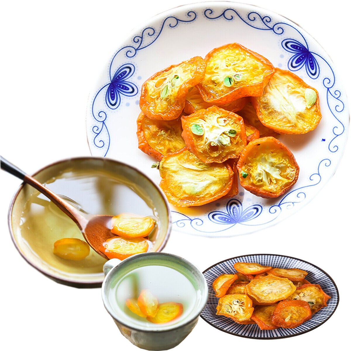 HelloYoung Fruit Tea An Appetite Chinese Special Moistening Lung Health Kumquat Slices Tea