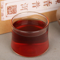 120g Aged Pu'er Ripe Tea Yunnan Pu'er Tea Loose Tea Mellow and Smooth